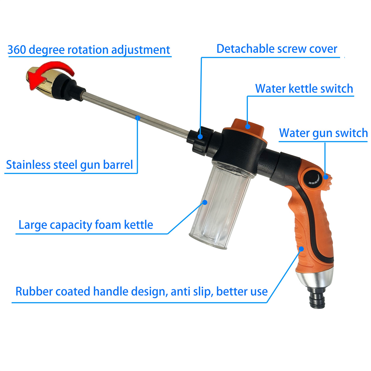 2026 High-Pressure Car Washing - đánh giá và giá Pressure Washer Foam Gun