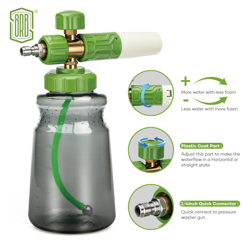 Foam Cannon, Car Foam Blaster  - đánh giá và giá Foam Cannon Car Wash